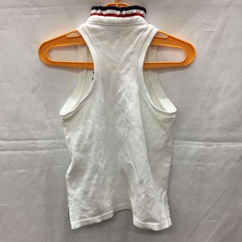 ラルフローレン RALPHLAUREN ワンピース ミニスカート 100cm 無地 白 / ホワイト /  ガールズ USED 古着 中古 10110562