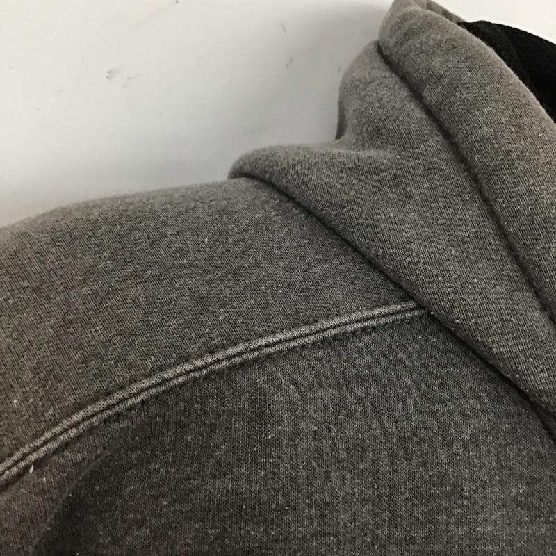 カーハート Carhartt パーカー 長袖 長袖パーカー フード付きパーカー プリントスウェット トレーナー M ロゴ、文字 灰 / グレー /  メンズ USED 古着 中古 10123580