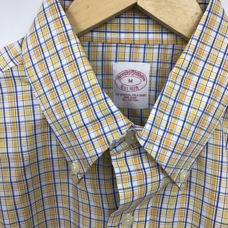 ブルックスブラザーズ BROOKS BROTHERS シャツ、ブラウス 長袖 長袖シャツ チェックシャツ カラーシャツ ボタンダウンシャツ M チェック マルチカラー / マルチカラー /  メンズ USED 古着 中古 10131167