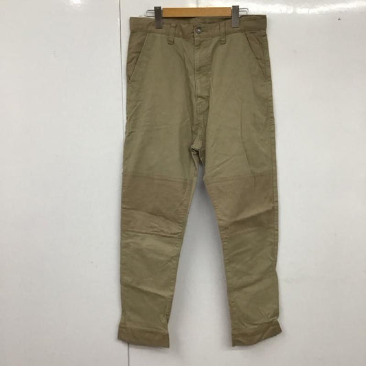 フラボア FRAPBOIS パンツ ワークパンツ、ペインターパンツ ワークパンツ ワイドパンツ カジュアルパンツ 2 無地 ベージュ / ベージュ /  メンズ USED 古着 中古 10128769