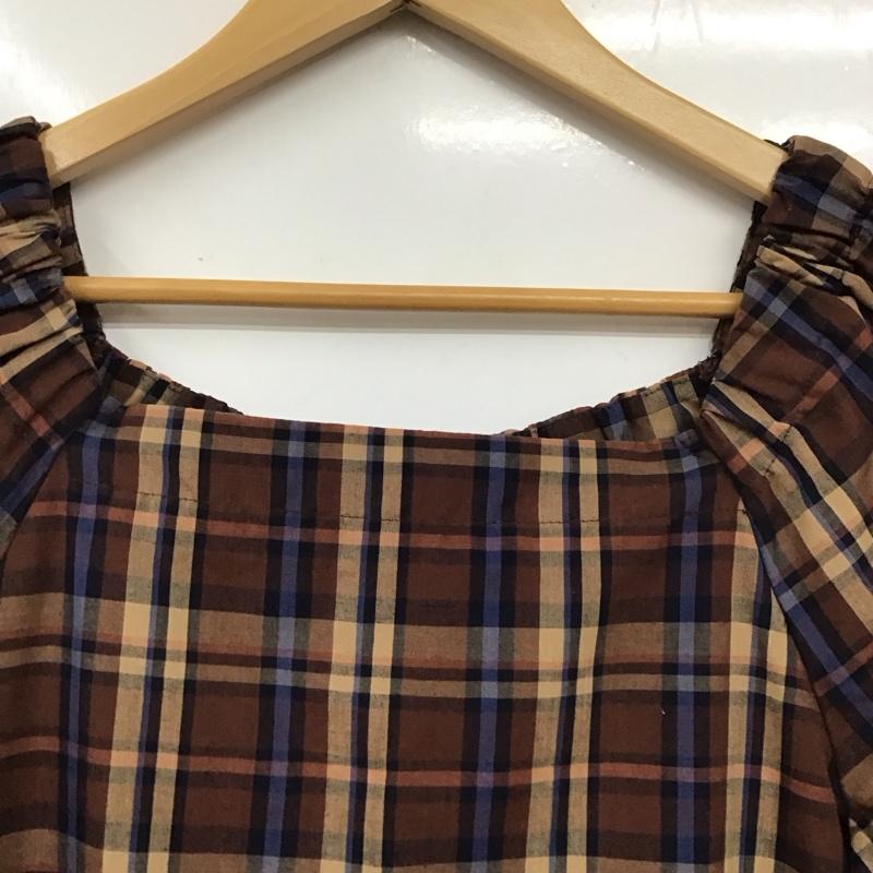 ロペピクニック ROPE  PICNIC ワンピース ミニスカート 38 チェック マルチカラー / マルチカラー /  レディース USED 古着 中古 10131536