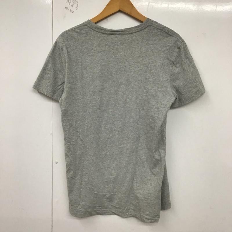 ディーゼル DIESEL Tシャツ 半袖 S ロゴ、文字 X プリント 灰 / グレー /  メンズ USED 古着 中古 10128580