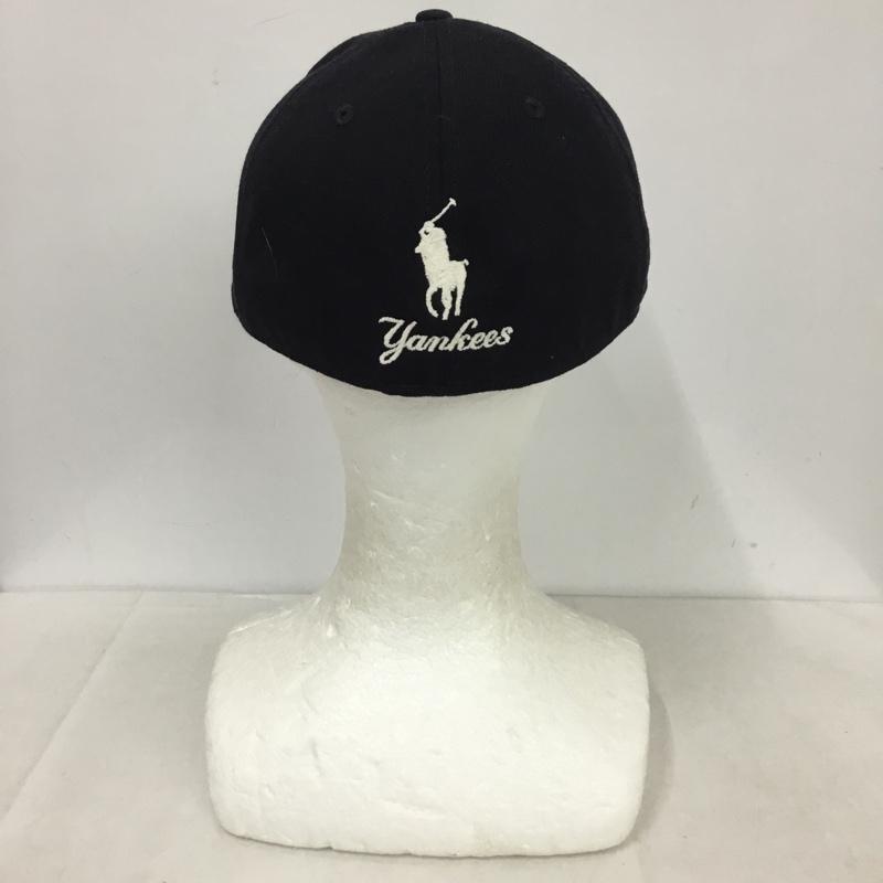 ポロバイラルフローレン Polo by RALPH LAUREN 帽子 キャップ NEW ERA NY クーパーズタウン ロゴ、文字 紺 / ネイビー /  メンズ USED 古着 中古 10142803