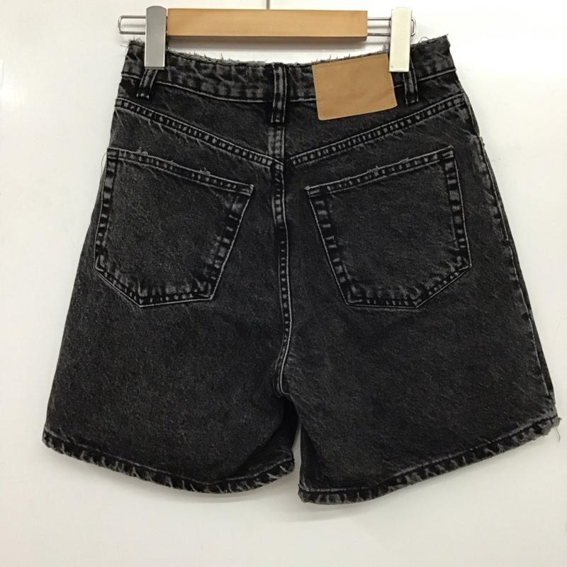 ザラ ZARA パンツ ショートパンツ ショートパンツ ハーフパンツ カジュアルパンツ デニムパンツ 36 無地 ダークグレー / ダークグレー /  レディース USED 古着 中古 10149410