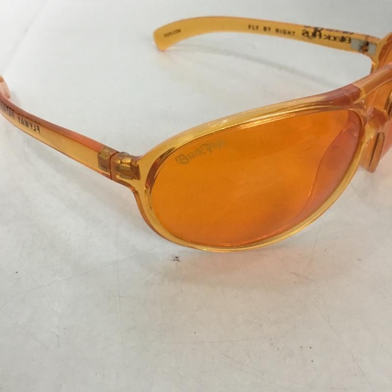 ブラックフライズ BLACK FLYS めがね・サングラス サングラス FLYWAY PATROL FLY BY NIGHT ケース付き ロゴ、文字 橙 / オレンジ /  メンズ USED 古着 中古 10141899