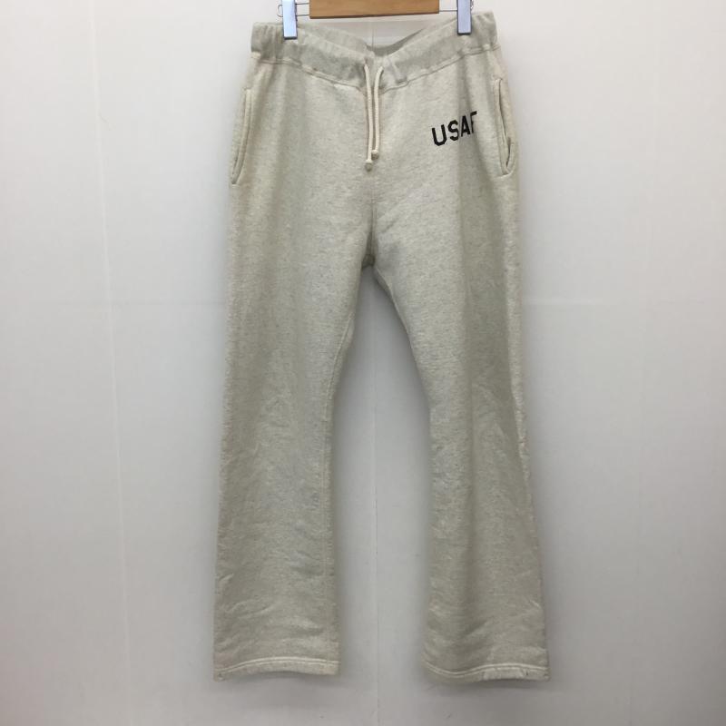 ザ・リアルマッコイズ・インターナショナル REAL McCOY S パンツ ワークパンツ、ペインターパンツ USAAF アメリカ陸軍航空軍　スウェットパンツ L ロゴ、文字 灰 / グレー /  メンズ USED 古着 中古 10143875