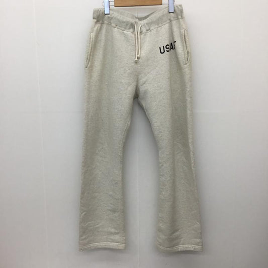 ザ・リアルマッコイズ・インターナショナル REAL McCOY S パンツ ワークパンツ、ペインターパンツ USAAF アメリカ陸軍航空軍　スウェットパンツ L ロゴ、文字 灰 / グレー /  メンズ USED 古着 中古 10143875