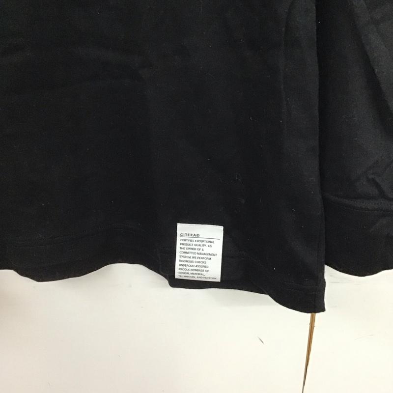 シテラ CITERA Tシャツ 長袖 XL 無地 黒 / ブラック /  メンズ USED 古着 中古 10143358
