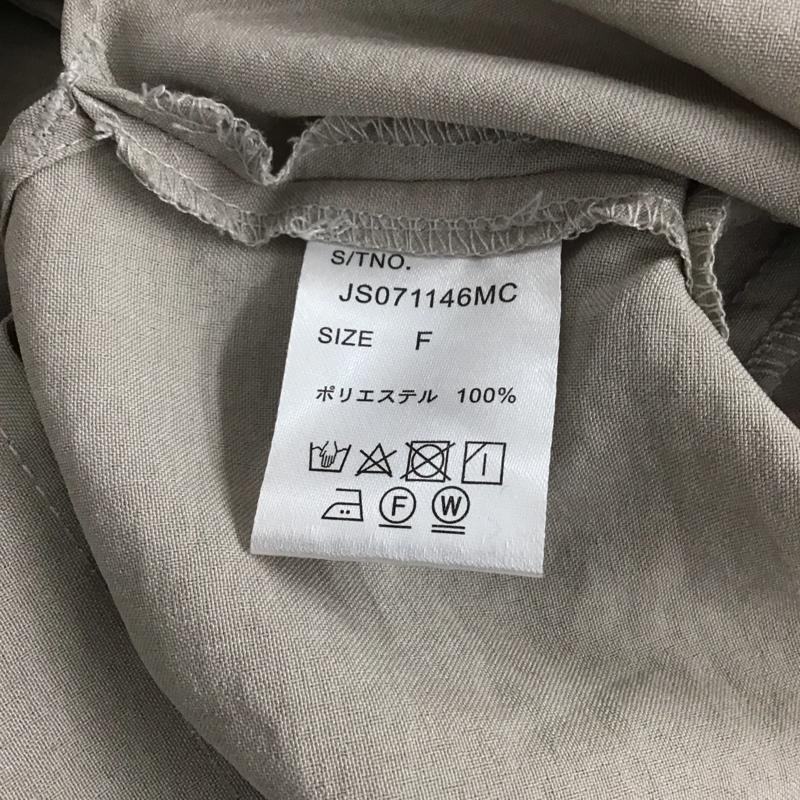 ジーナシス JEANASIS シャツ、ブラウス 長袖 js071146mc 19SS ショート丈シャツジャケット FREE 無地 マルチカラー / マルチカラー /  レディース USED 古着 中古 10145377