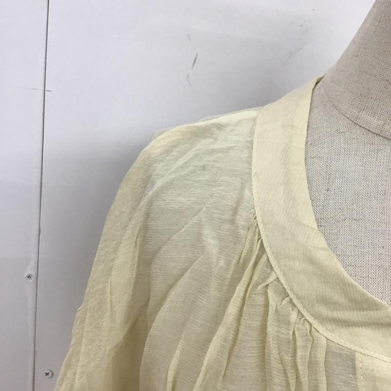 ローリーズファーム LOWRYS FARM ワンピース ロングスカート LF717025TK サイドスリット シャツワンピース M 無地 アイボリー / アイボリー /  レディース USED 古着 中古 10107169