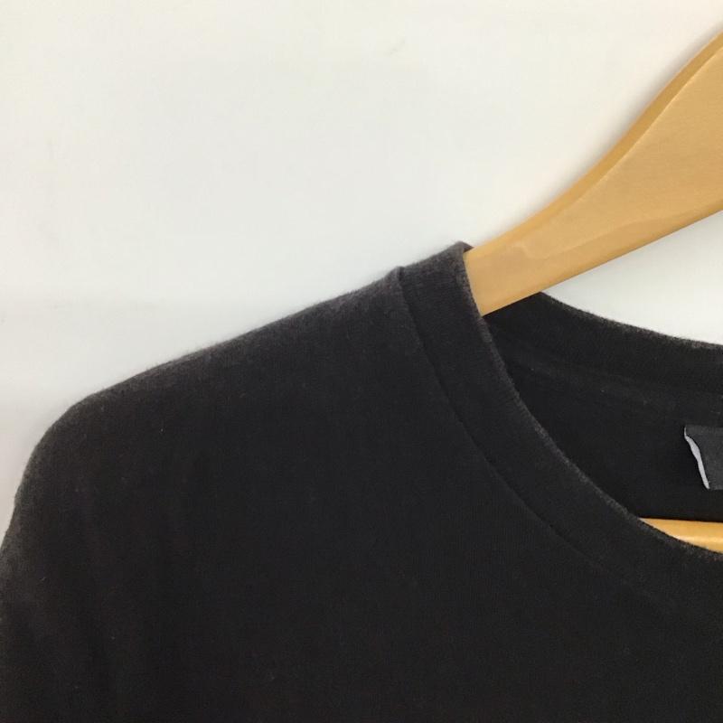 ステューシー STUSSY Tシャツ 半袖 半袖カットソー プリントTシャツ クルーネックカットソー M プリント 黒 / ブラック /  メンズ USED 古着 中古 10146751