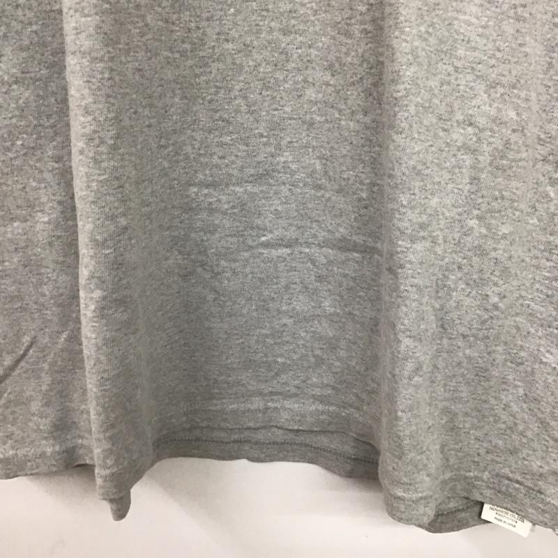 ベイプ BAPE Tシャツ 半袖 半袖カットソー プリントTシャツ クルーネックカットソー L プリント 灰 / グレー /  メンズ USED 古着 中古 10142627