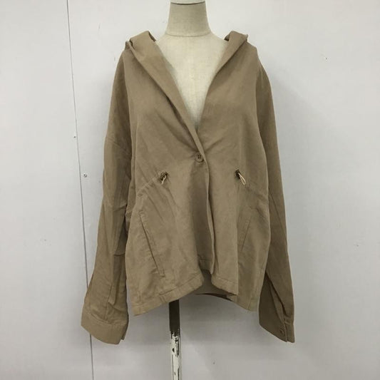 スタディオクリップ studio CLIP シャツ、ブラウス 長袖 FREE 無地 茶 / ブラウン /  レディース USED 古着 中古 10106112