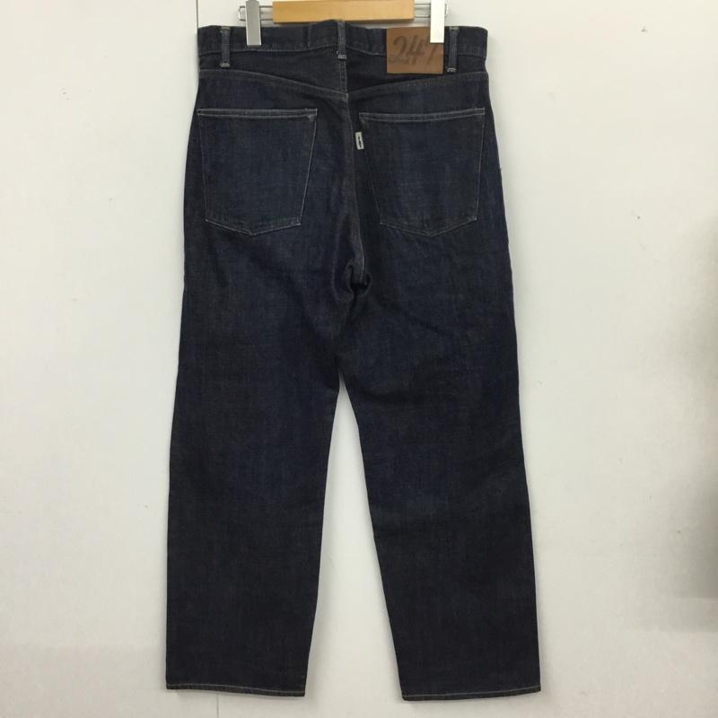 エフエイティー FAT パンツ デニム、ジーンズ デニムパンツ ワイドパンツ ストレートパンツ カジュアルパンツ 無地 インディゴ / インディゴ /  メンズ USED 古着 中古 10115638