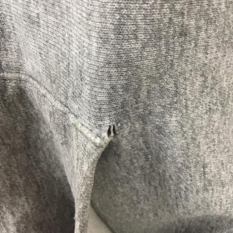 チャンピオン Champion パーカー 長袖 USMA フーディ XL ロゴ、文字 X プリント 灰 / グレー /  メンズ USED 古着 中古 10111699
