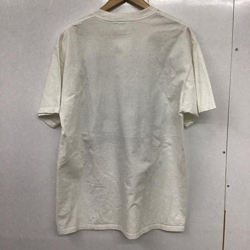 ジャージーズ JERZEES Tシャツ 半袖 半袖カットソー プリントTシャツ クルーネックカットソー salvadordali L プリント 白 / ホワイト /  メンズ USED 古着 中古 10134885