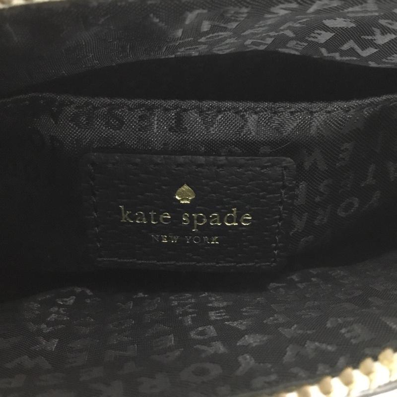 ケイトスペード Kate Spade ショルダーバッグ ショルダーバッグ バイカラー 2トーン ロゴ、文字 白 / ホワイト / X 黒 / ブラック /  レディース USED 古着 中古 10138852