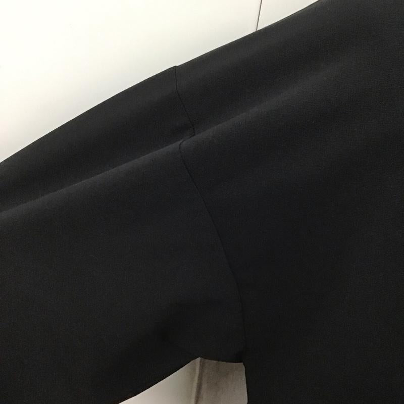 バックチャンネル Back Channel カットソー 長袖 長袖カットソー クルーネックカットソー 長袖Tシャツ ロングスリーブカットソー L ロゴ、文字 黒 / ブラック /  メンズ USED 古着 中古 10107245