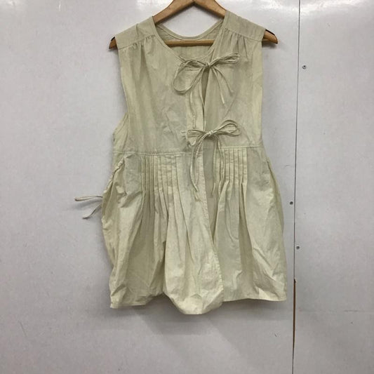 ニコアンド niko and... ベスト ベスト ベスト ノースリーブカットソー FREE 無地 オフホワイト / オフホワイト /  レディース USED 古着 中古 10145375