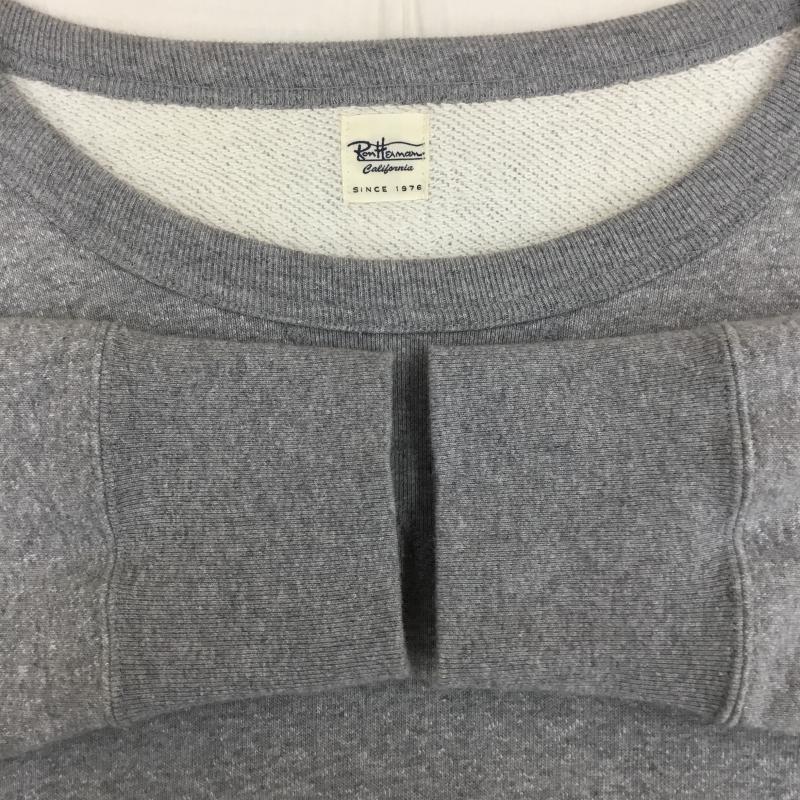 ロンハーマン Ron Herman トレーナー 長袖 XL 無地 灰 / グレー /  メンズ USED 古着 中古 10141215