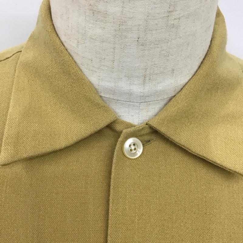 ラディアル RADIALL シャツ、ブラウス 長袖 S ロゴ、文字 X 刺繍 マスタード / マスタード /  メンズ USED 古着 中古 10123273