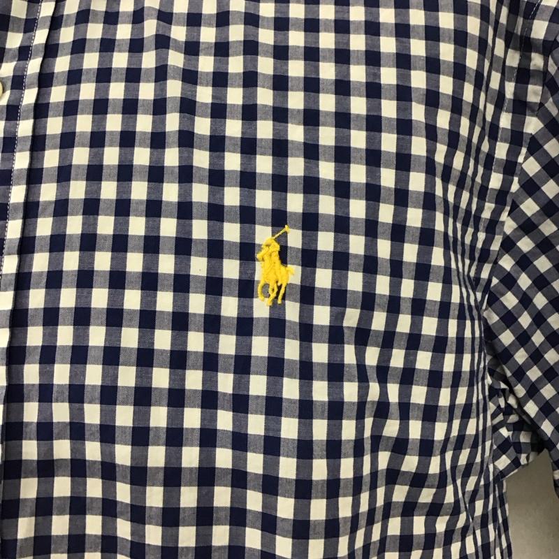 ラルフローレン RALPHLAUREN シャツ、ブラウス 半袖 チェックシャツ ボタンダウンシャツ M チェック マルチカラー / マルチカラー /  メンズ USED 古着 中古 10110520