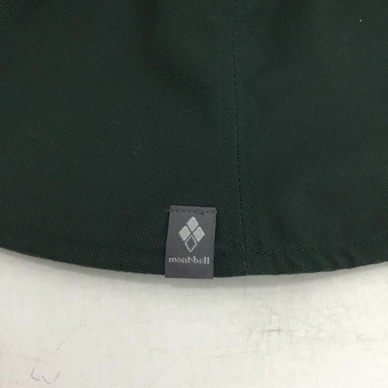 モンベル mont-bell 帽子 ハット 2108182 CSチューリップハット ロゴ、文字 緑 / グリーン /  メンズ USED 古着 中古 10138488