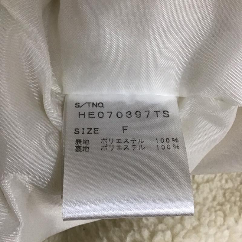 ヘザー Heather ジャケット、上着 ジャンパー、ブルゾン HE070397TS BIGボアジャケット FREE 無地 白 / ホワイト /  レディース USED 古着 中古 10140757