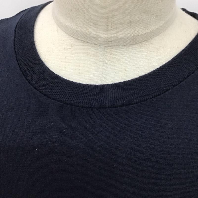 シュプリーム Supreme Tシャツ 半袖 半袖カットソー プリントTシャツ クルーネックカットソー L ロゴ、文字 紺 / ネイビー /  メンズ USED 古着 中古 10126727
