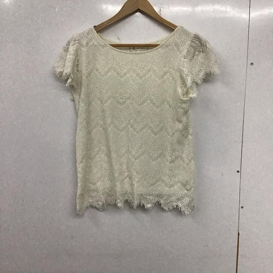 ロペピクニック ROPE  PICNIC カットソー 半袖 38 無地 白 / ホワイト /  レディース USED 古着 中古 10136844