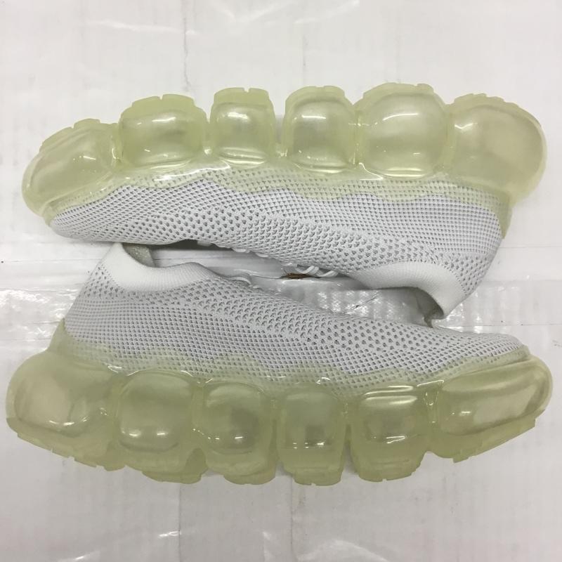 グラウンズ grounds スニーカー スニーカー JEWELRY 25cm 厚底スニーカー 25.0cm 無地 白 / ホワイト /  レディース USED 古着 中古 10107567