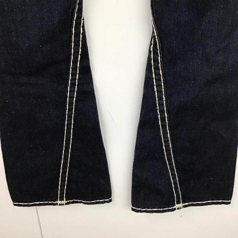 トゥルーレリジョン TRUE RELIGION パンツ デニム、ジーンズ 24503NBT2J JOEY SUPER T 23 無地 紺 / ネイビー /  レディース USED 古着 中古 10117371