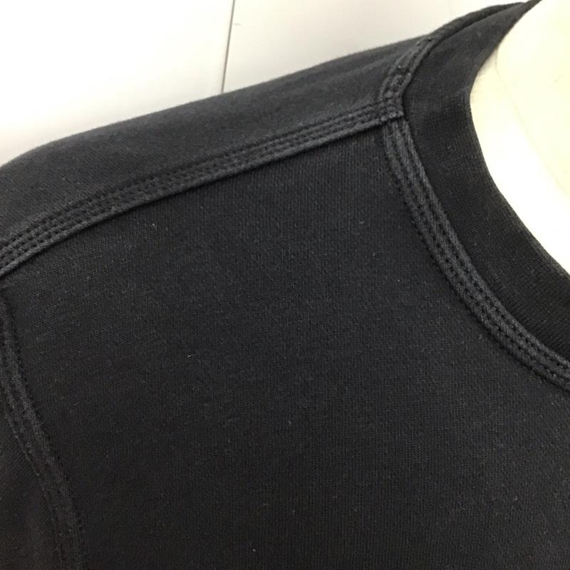 ナイキ NIKE トレーナー 長袖 623459-010 ASNIKECLUBCREWSWOOSH 長袖トレーナー クルーネックスウェット L ロゴ、文字 黒 / ブラック /  メンズ USED 古着 中古 10123824