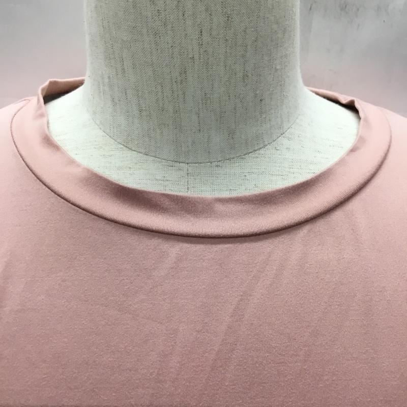 オークリー OAKLEY Tシャツ 半袖 半袖カットソー プリントTシャツ クルーネックカットソー L 無地 桃 / ピンク /  メンズ USED 古着 中古 10117102