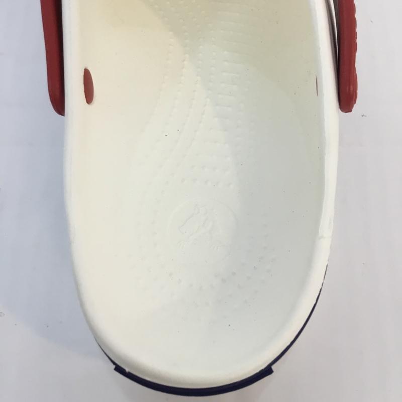 クロックス crocs サンダル サンダル CROCBAND 11016-11I 25cm 25.0cm 無地 白 / ホワイト /  メンズ USED 古着 中古 10125451