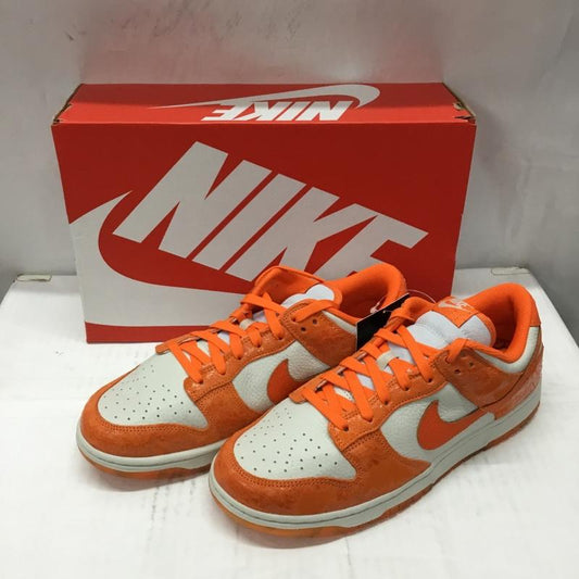 ナイキ NIKE スニーカー スニーカー FN7773-001 WMNS DUNK LOW 27.5cm 箱有 27.5cm ロゴ、文字 橙 / オレンジ / X アイボリー / アイボリー /  メンズ USED 古着 中古 10106349