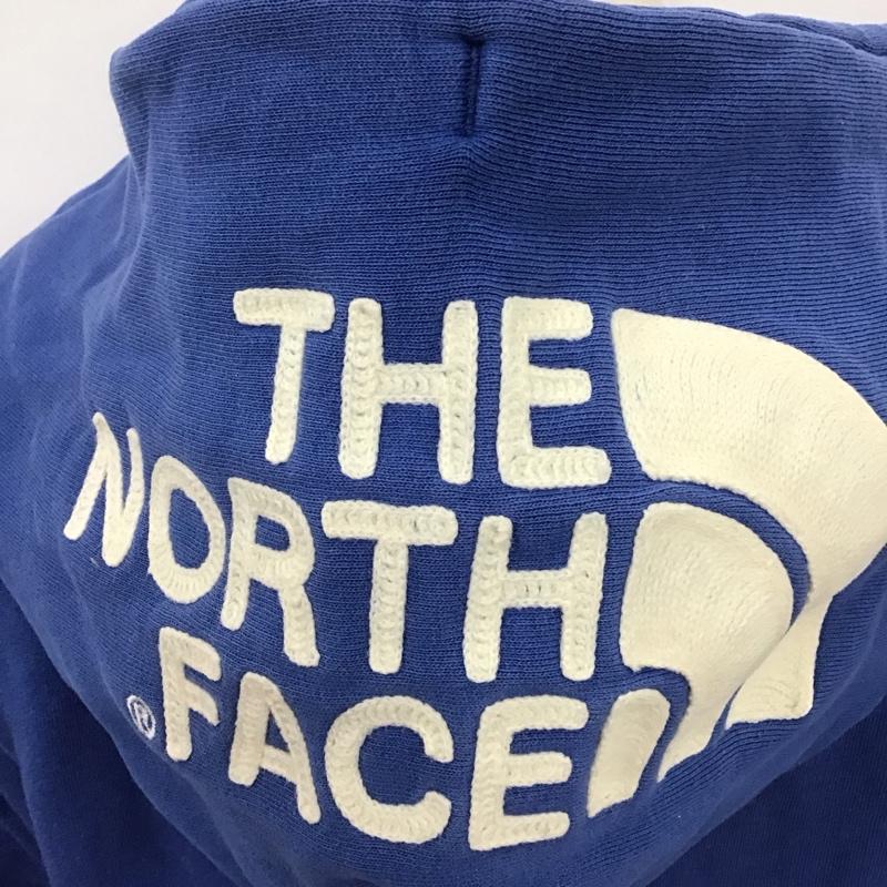 ザノースフェイス THE NORTH FACE パーカー 長袖 nt11530 REARVIEWFULLZIPHOODIE ジップアップパーカー 長袖パーカー フード付きパーカー L ロゴ、文字 水色 / ライトブルー /  メンズ USED 古着 中古 10123826