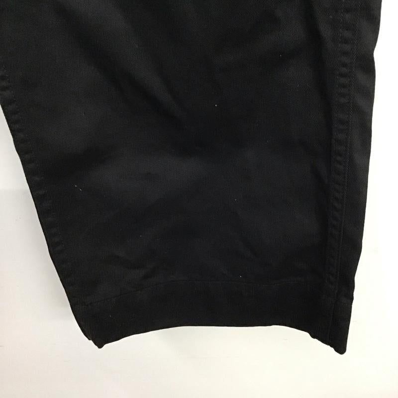 フルカウント FULLCOUNT パンツ チノパン チノパン カジュアルパンツ ワイドパンツ ストレートパンツ 34 無地 黒 / ブラック /  メンズ USED 古着 中古 10117563