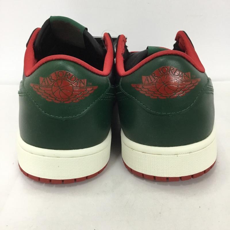 ナイキ NIKE スニーカー スニーカー CZ0775 036 WMNS AIR JORDAN 1 RETRO LOW OG 28cm 箱有 28.0cm ロゴ、文字 黒 / ブラック / X 赤 / レッド / X 緑 / グリーン /  メンズ USED 古着 中古 10124854