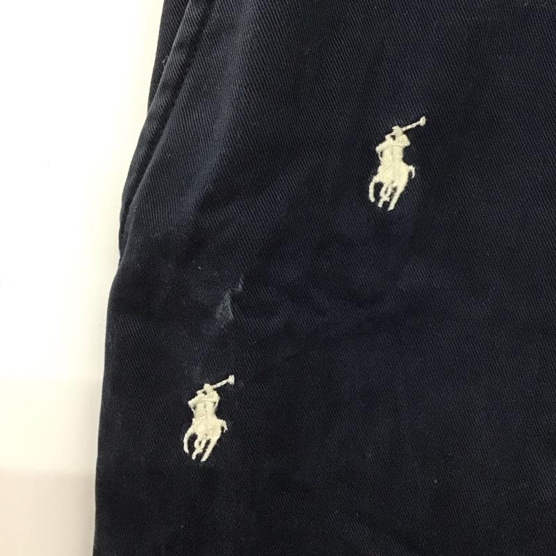 ポロラルフローレン POLO RALPH LAUREN パンツ ショートパンツ 34 刺繍 紺 / ネイビー /  メンズ USED 古着 中古 10107905