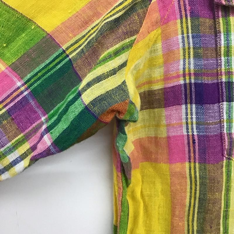 ラルフローレン RALPHLAUREN シャツ、ブラウス 長袖 9 チェック マルチカラー / マルチカラー /  レディース USED 古着 中古 10140363