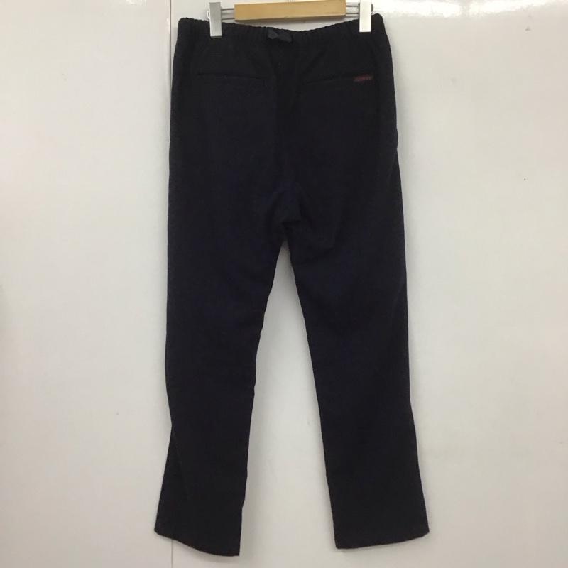 グラミチ GRAMICCI パンツ ワークパンツ、ペインターパンツ gmp-18f006 ウールブレンドナローパンツジャストカット スリムパンツ カジュアルパンツ M 無地 紺 / ネイビー /  メンズ USED 古着 中古 10107309