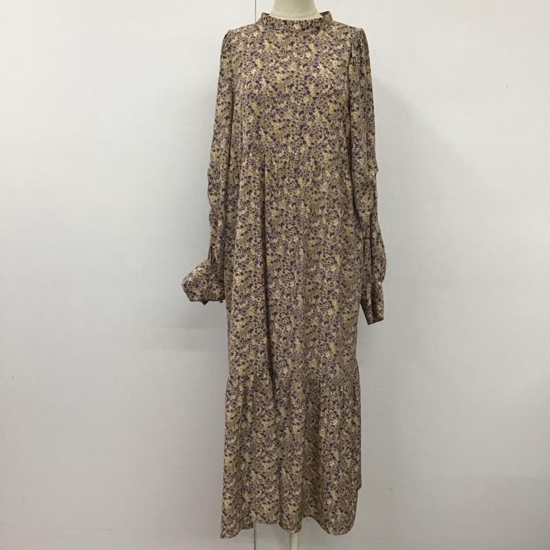 アースミュージックアンドエコロジー earth music&ecology ワンピース ひざ丈スカート FREE  マルチカラー / マルチカラー /  メンズ USED 古着 中古 10113163