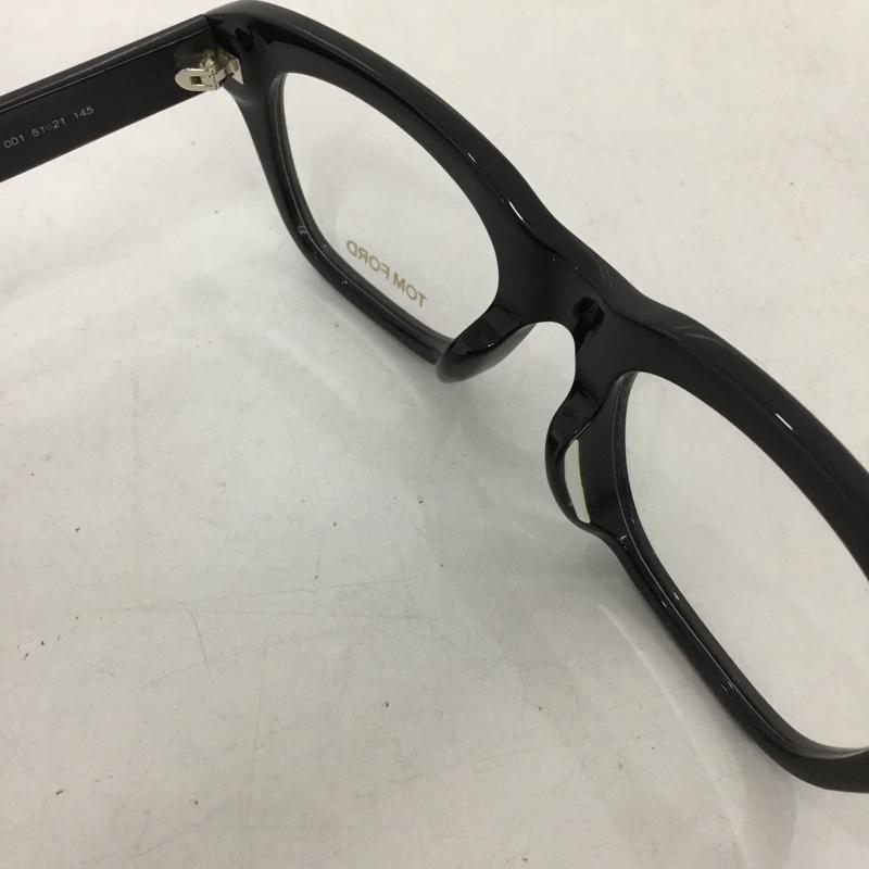 トム フォード TOM FORD めがね・サングラス めがね TF5178-F 001 アジアンフィット ロゴ、文字 黒 / ブラック /  メンズ USED 古着 中古 10148449