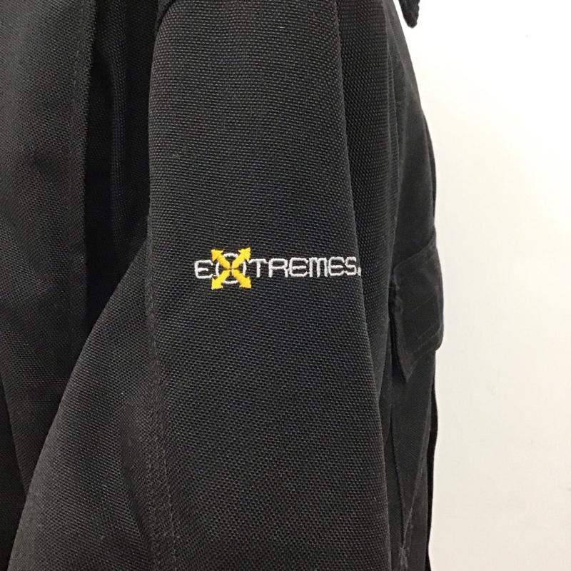 カーハート Carhartt ジャケット、上着 ジャケット、ブレザー C55 BLK 襟コーデュロイ Extremes L ロゴ、文字 黒 / ブラック /  メンズ USED 古着 中古 10107925