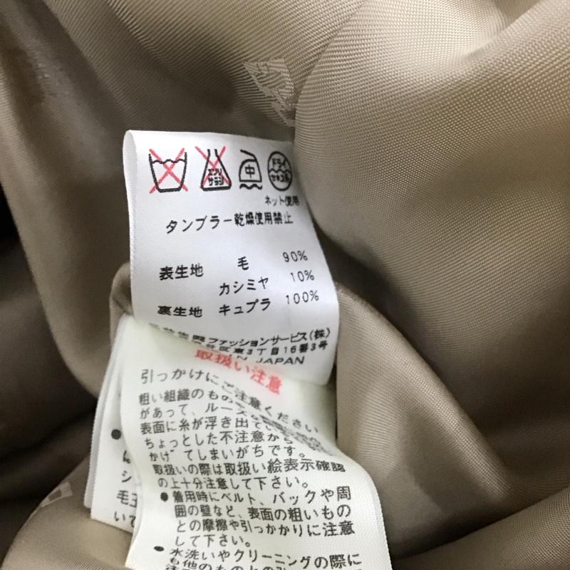 ダックス DAKS コート コート一般 ロングコート カラージャケット アウター チェック ベージュ / ベージュ /  レディース USED 古着 中古 10145117