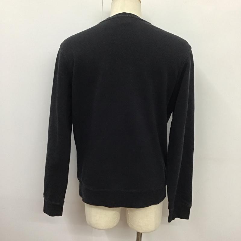 ナイキ NIKE トレーナー 長袖 623459-010 ASNIKECLUBCREWSWOOSH 長袖トレーナー クルーネックスウェット L ロゴ、文字 黒 / ブラック /  メンズ USED 古着 中古 10123824