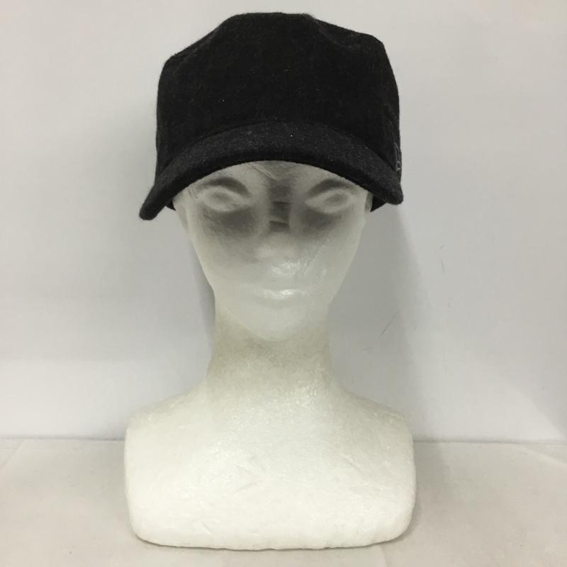 ニューエラ NEW ERA 帽子 キャップ ワークキャップ ウール ロゴ、文字 チャコールグレー / チャコールグレー /  メンズ USED 古着 中古 10133822