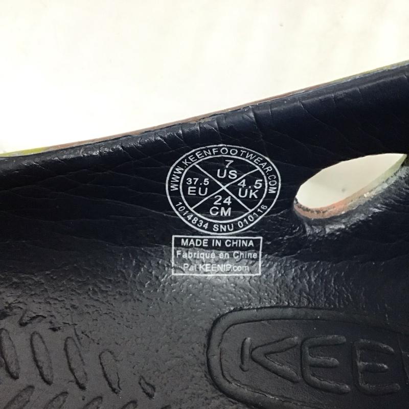 キーン KEEN サンダル サンダル 1014834 YOGUI ARTS FULL タイダイ サボ 24cm 24.0cm  マルチカラー / マルチカラー /  レディース USED 古着 中古 10116068