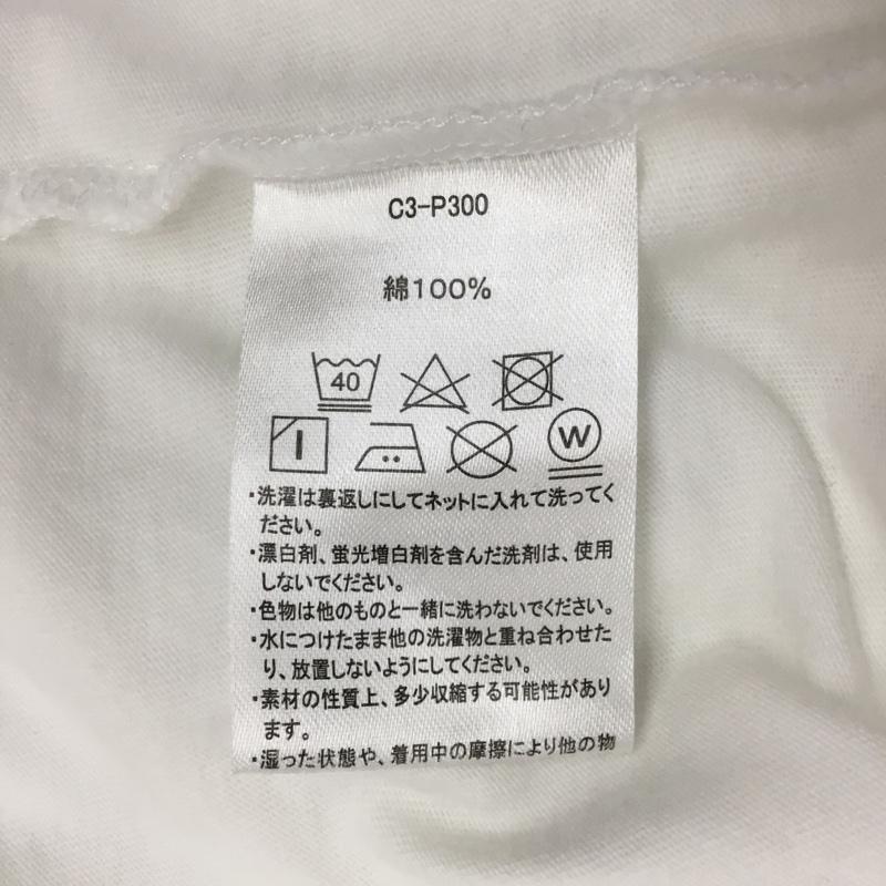 チャンピオン Champion Tシャツ 半袖 C3-P300 ショートスリーブTシャツ クルーネックカットソー XL ロゴ、文字 白 / ホワイト /  メンズ USED 古着 中古 10121062